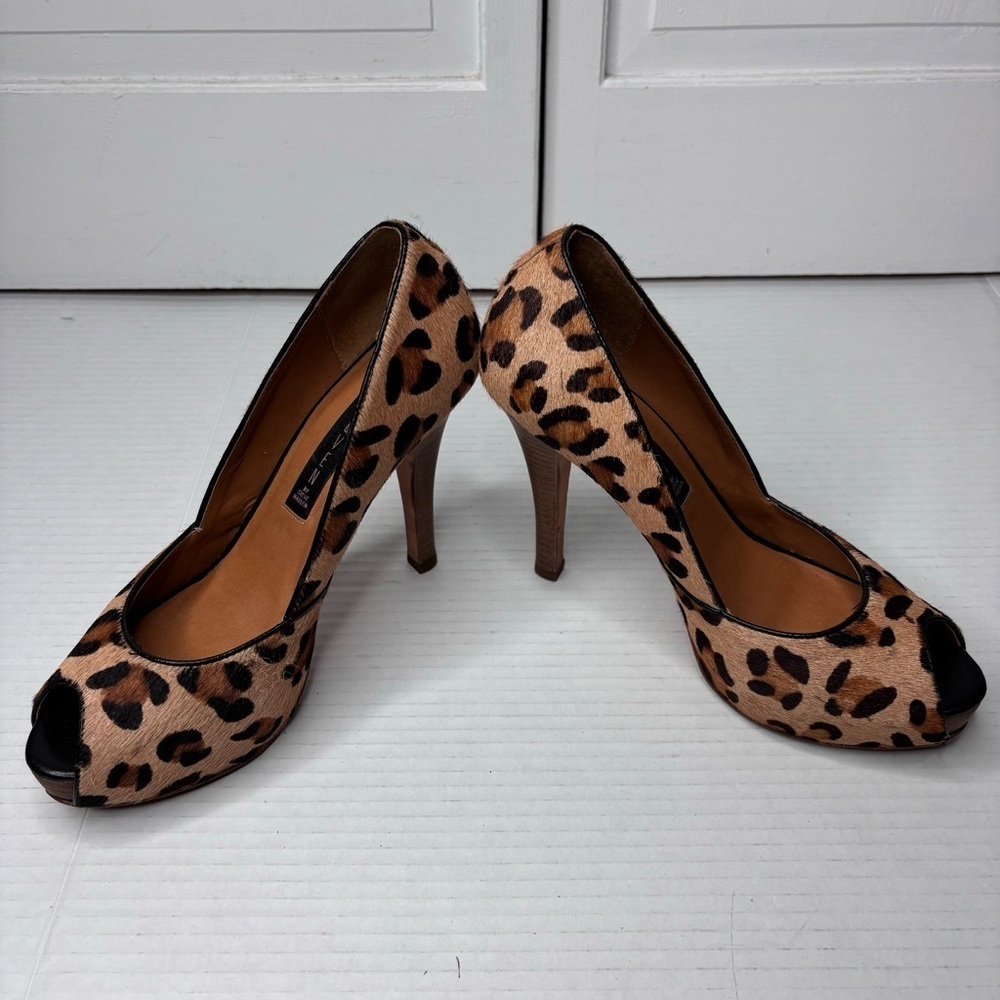 Steven By Steve Madden Leopard Print Calf Hairpee… - image 5